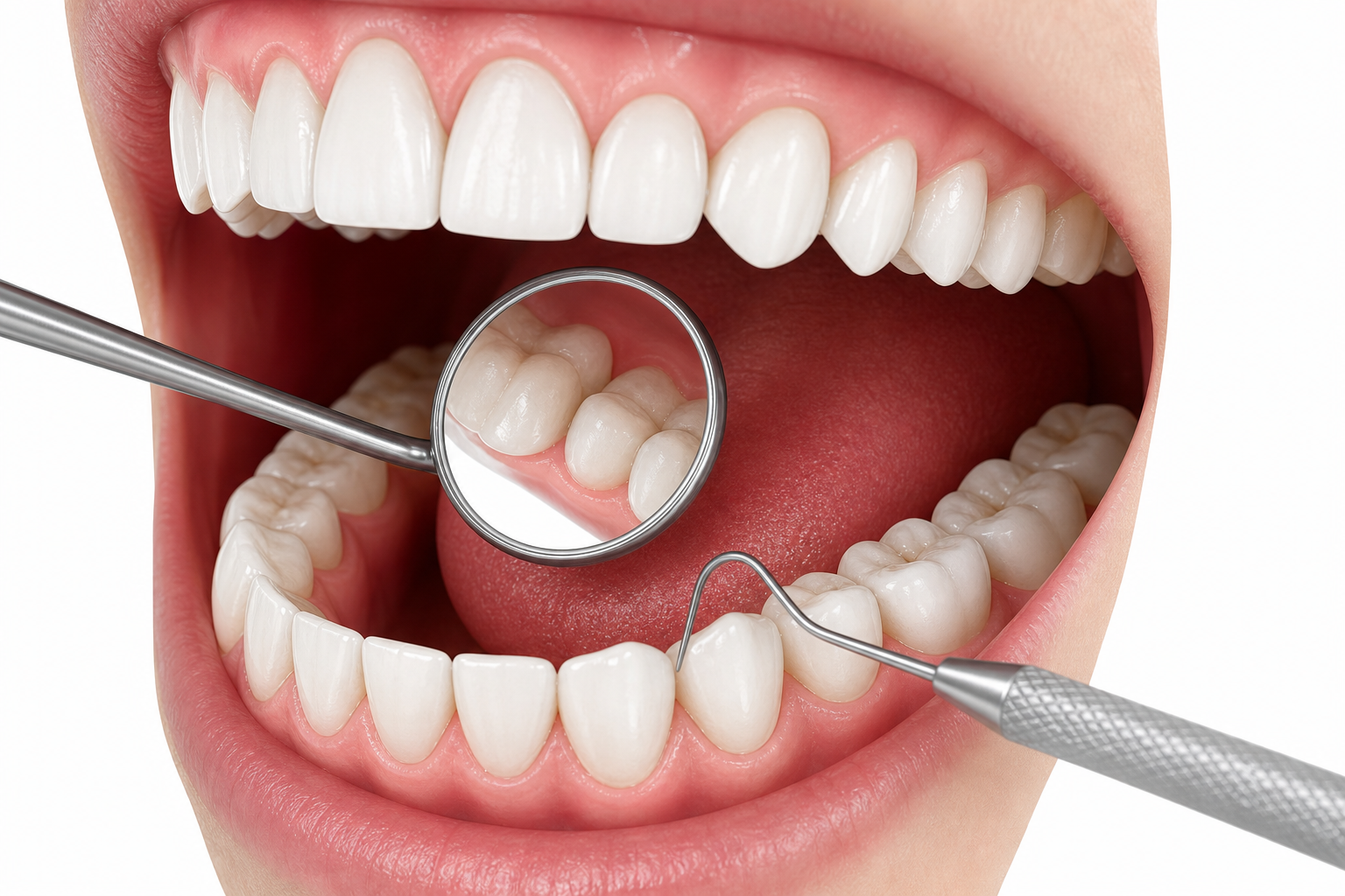 Dental Exam procedure illustration at Doctor Dental in Tujunga