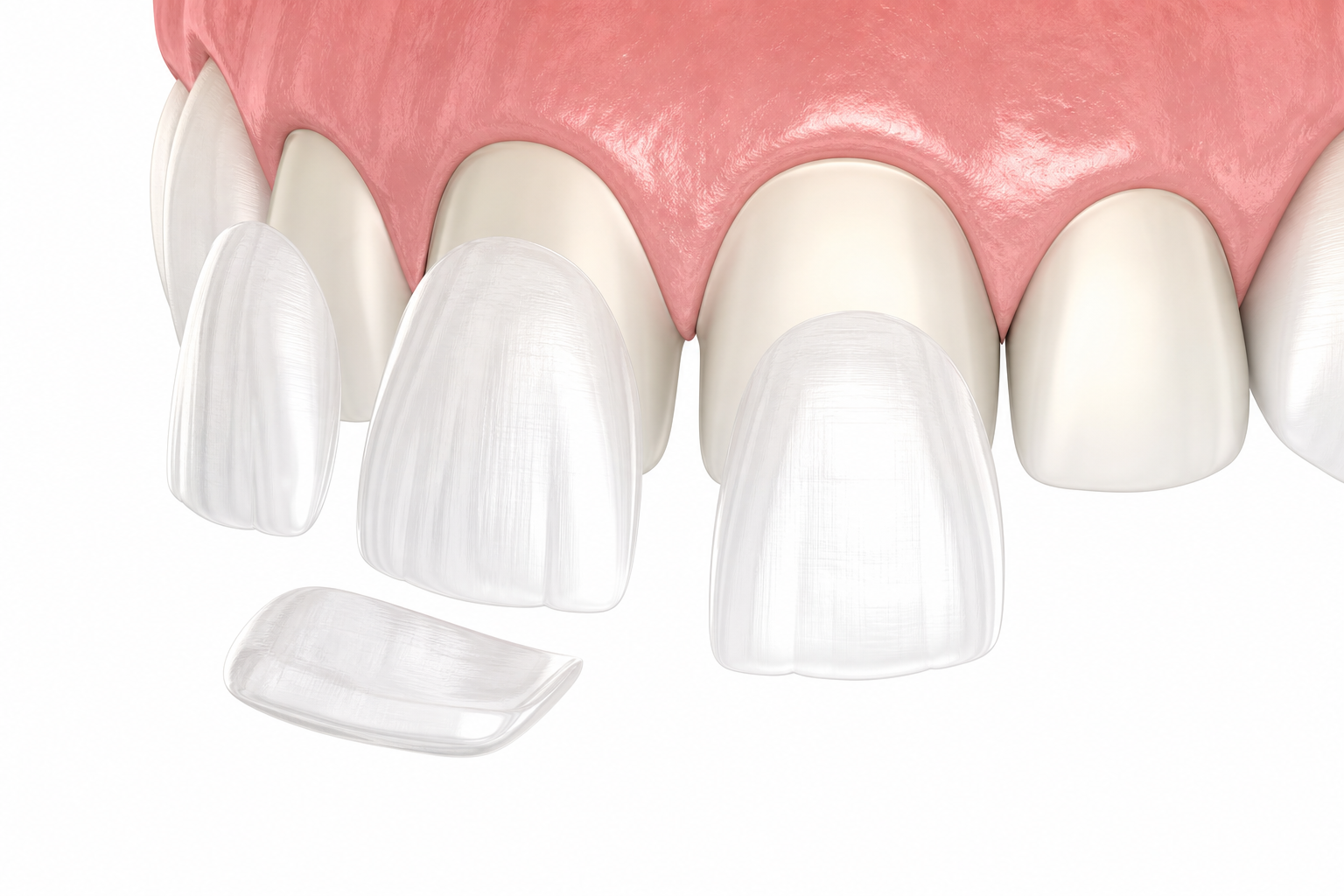 Veneers procedure illustration at Doctor Dental in Tujunga
